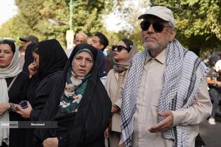 مراسم تشییع پیکر استاد فقید محمود فرشچیان