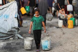 تشنگی زیر آوار و محاصره در غزه