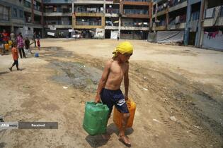 تشنگی زیر آوار و محاصره در غزه