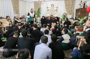 دیدار خادمیاران رضوی با خانواده شهید علیرضا قنبری