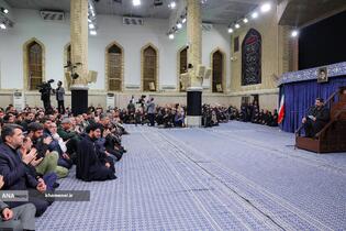 حضور و سخنرانی در مراسم عزاداری شهادت امام رضا علیه‌السلام