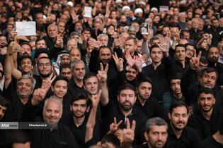 حضور و سخنرانی در مراسم عزاداری شهادت امام رضا علیه‌السلام