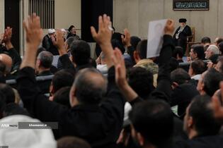 حضور و سخنرانی در مراسم عزاداری شهادت امام رضا علیه‌السلام