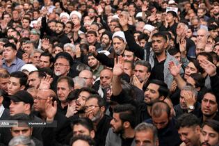 حضور و سخنرانی در مراسم عزاداری شهادت امام رضا علیه‌السلام