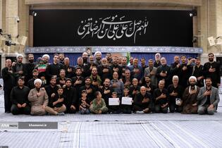 حضور و سخنرانی در مراسم عزاداری شهادت امام رضا علیه‌السلام