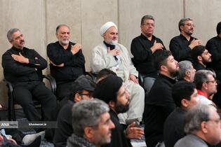 حضور و سخنرانی در مراسم عزاداری شهادت امام رضا علیه‌السلام