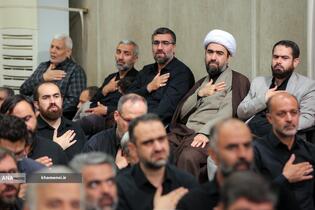 حضور و سخنرانی در مراسم عزاداری شهادت امام رضا علیه‌السلام