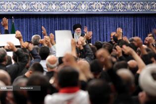 حضور و سخنرانی در مراسم عزاداری شهادت امام رضا علیه‌السلام