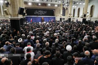 حضور و سخنرانی در مراسم عزاداری شهادت امام رضا علیه‌السلام