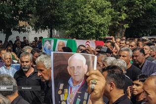 تشییع پیکر جهان پهلوان امامعلی حبیبی