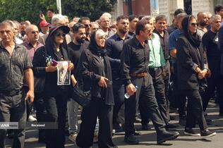 تشییع پیکر جهان پهلوان امامعلی حبیبی