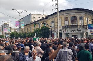 تشییع پیکر جهان پهلوان امامعلی حبیبی