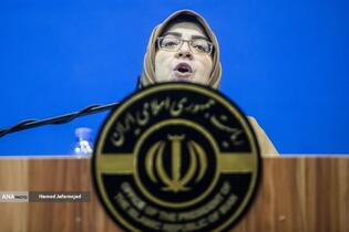 نشست خبری فاطمه مهاجرانی سخنگوی دولت با خبرنگاران