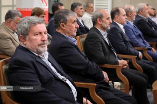دیدار رئیس‌جمهور و اعضای هیئت دولت با مقام معظم رهبری