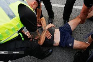 دستگیری طرفداران فلسطین در لندن