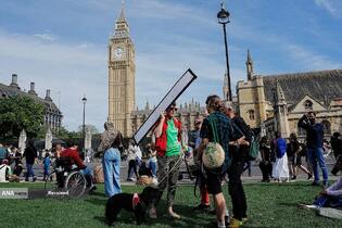 دستگیری طرفداران فلسطین در لندن