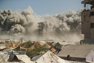 تشدید حملات صهیونیست ها در غزه