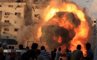 تشدید حملات صهیونیست ها در غزه