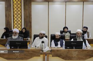 نشست تقریبی جمعی از علمای شیعه و اهل تسنن در مشهد مقدس