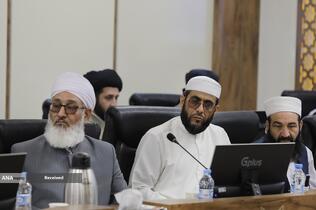 نشست تقریبی جمعی از علمای شیعه و اهل تسنن در مشهد مقدس