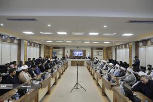 نشست تقریبی جمعی از علمای شیعه و اهل تسنن در مشهد مقدس