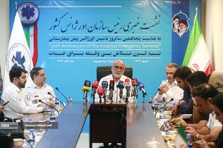 جعفر میعادفر، رئیس سازمان اورژانس کشور