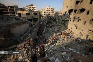 حملات هوایی گسترده به غزه