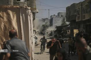 حملات هوایی گسترده به غزه