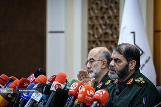 سردار حسین معروفی معاون هماهنگ‌کننده بسیج و رئیس ستاد گرامیداشت چهل و پنجمین هفته دفاع مقدس