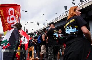 اعتراضات سراسری مردم ایتالیا در حمایت از فلسطین