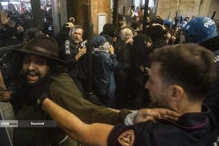 اعتراضات سراسری مردم ایتالیا در حمایت از فلسطین