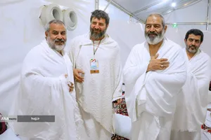 بازدید از بیمارستان صحرایی و کاروان جانبازان