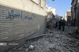 جنایت آمریکایی-صهیونی در خیابان ایران تهران