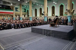 دیدار اقشار مختلف مردم در سالروز مبعث پیامبر اعظم (ص) با رهبر معظم انقلاب