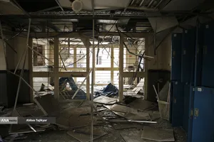 بازدید اصحاب رسانه از پایگاه مدیرت بحران نازی&zwnj;آباد و خودروهای آسیب دیده اورژانس در اثر تجاوز صهیونیستی آمریکایی