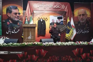 مراسم گرامیداشت سرلشکر شهید مهدی ربانی و سرلشکر شهید غلامرضا محرابی معاونان سابق اطلاعات و عملیات ستاد کل نیروهای مسلح