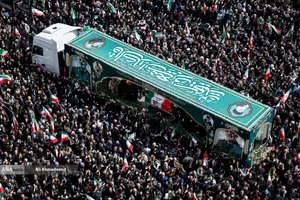 تشییع شهدای &laquo;جنگ رمضان&raquo;