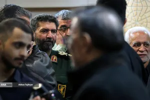 مراسم ترحیم والده شهید حاج احمد متوسلیان