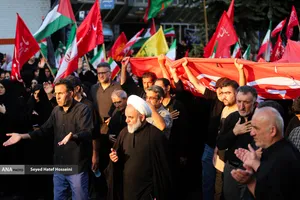 پیاده روی جاماندگان اربعین در ساری