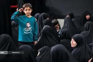 عزاداری ایام شهادت حضرت فاطمةالزهرا(س) با حضور رهبر معظم انقلاب