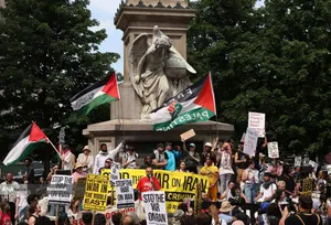 تظاهرات ضد جنگ در آمریکا