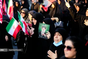 پیاده روی جاماندگان اربعین در ساری