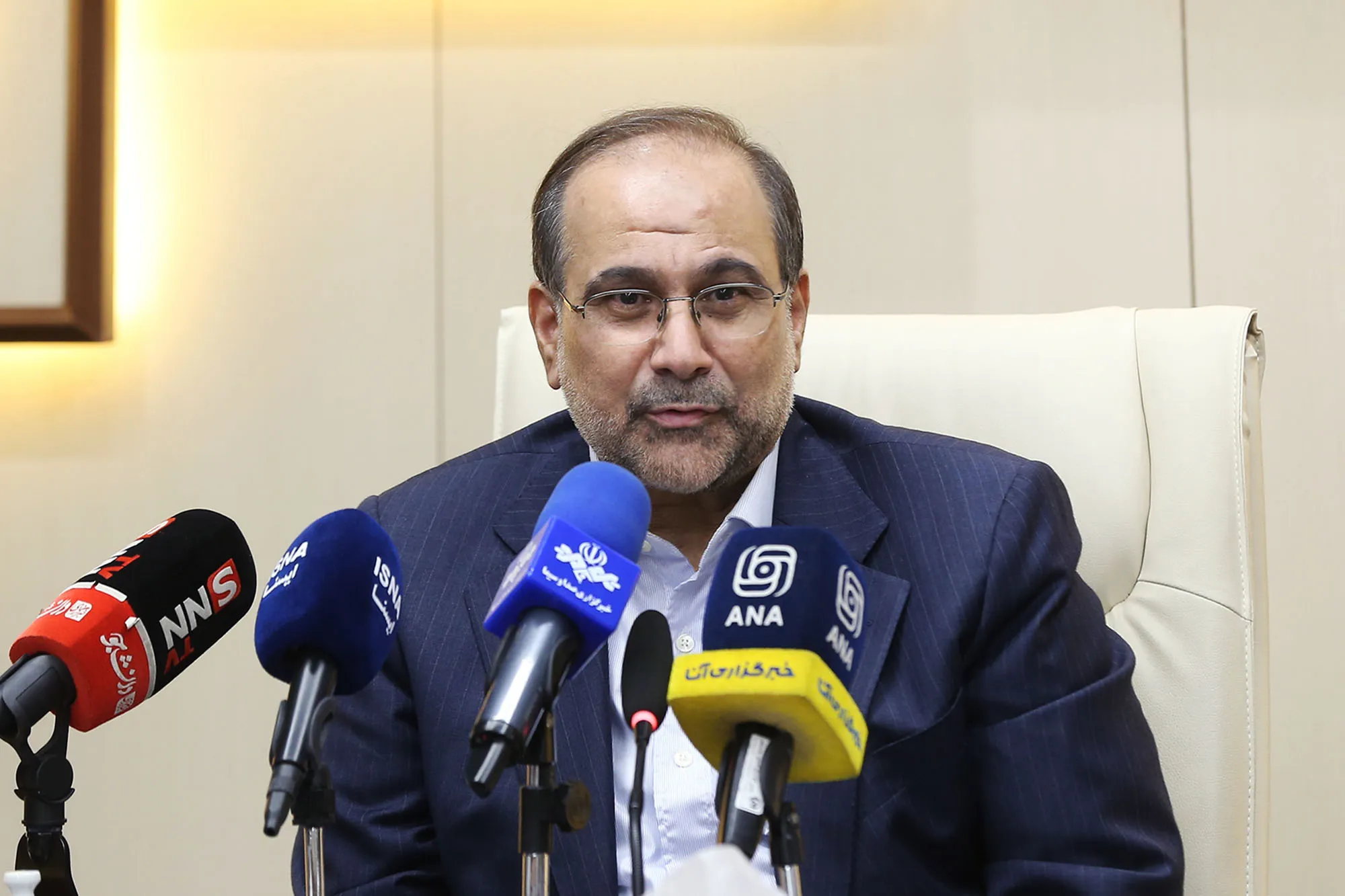 نشست خبری دکتر محمدرضا مخبر دزفولی رئیس فرهنگستان علوم
