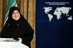 نشست خبری فاطمه مهاجرانی سخنگوی دولت