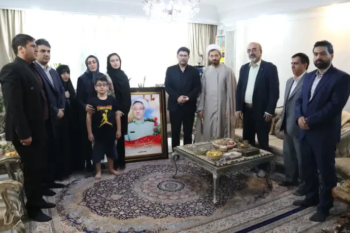 دیدار با خانواده شهدا