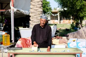 پیاده روی زائرین اربعین حسینی از طریق العلما