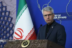 نشست خبری اسماعیل بقایی سخنگوی وزارت امور خارجه