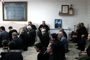 مراسم عزاداری تاسوعای حسینی در بیت شهید رئیسی