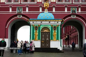 میدان سرخ مسکو در روسیه