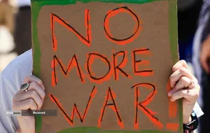 تظاهرات ضد جنگ در آمریکا